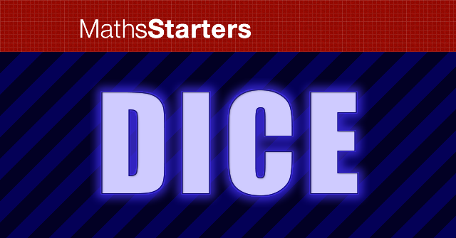 MathsStarters Dice logo image